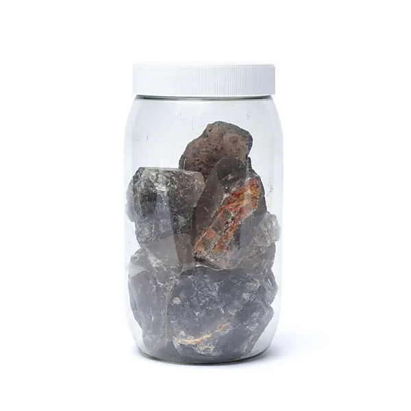 Quartz fumé brut -- ±3-6 cm ； ±1000g