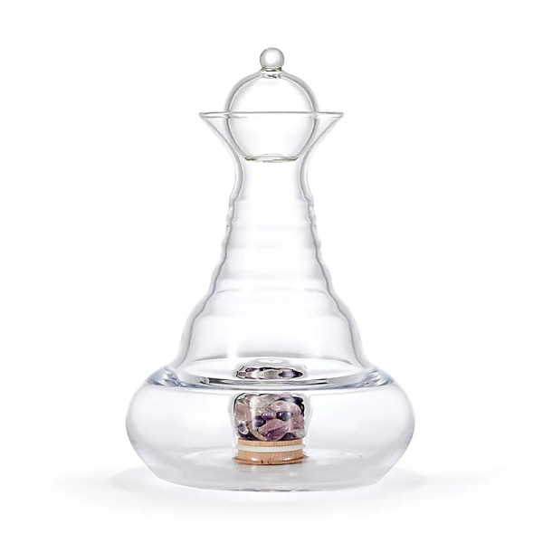 Carafe à eau vitale Alladin avec pierres précieuses -- 1200 ml