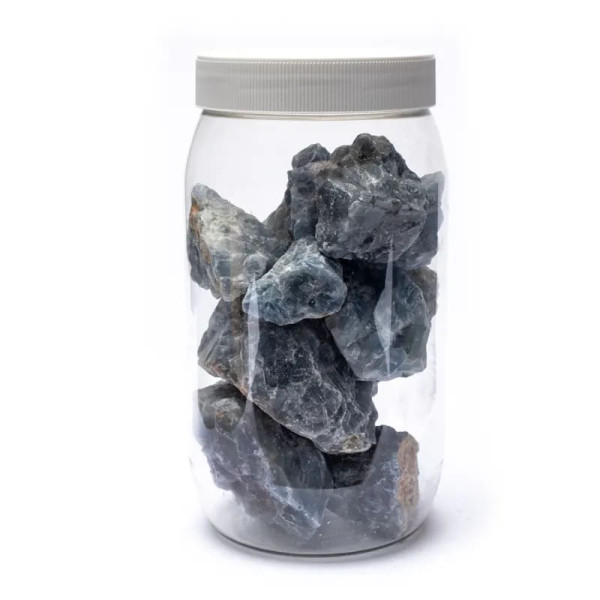 Calcite bleue brute -- ±500g； ±2-8cm