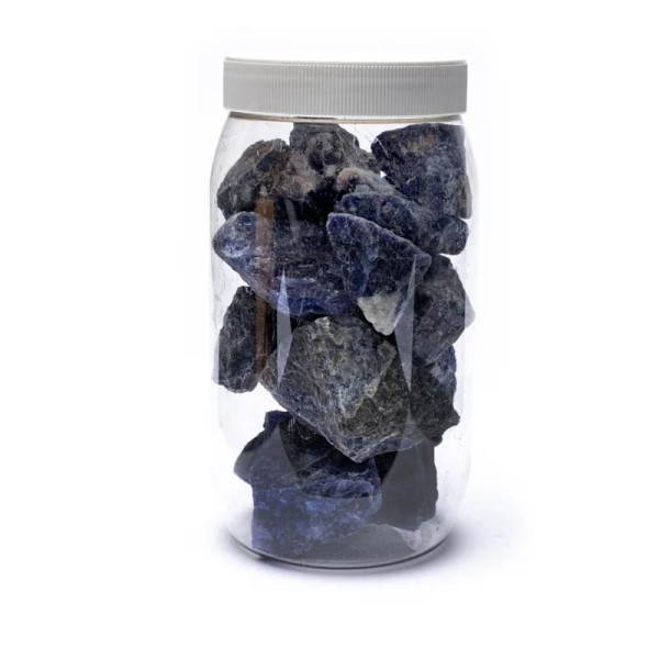 Sodalite brute -- ±1000g； ±4-6cm