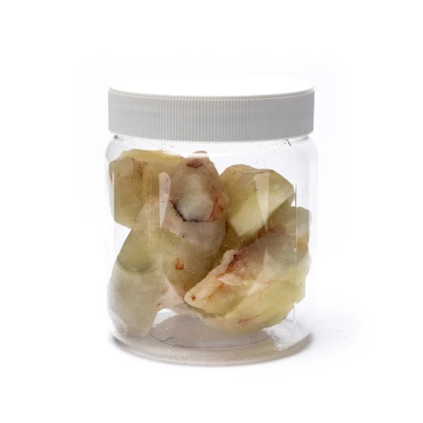 Quartz de soufre brut -- ±4-8cm； ±1000g