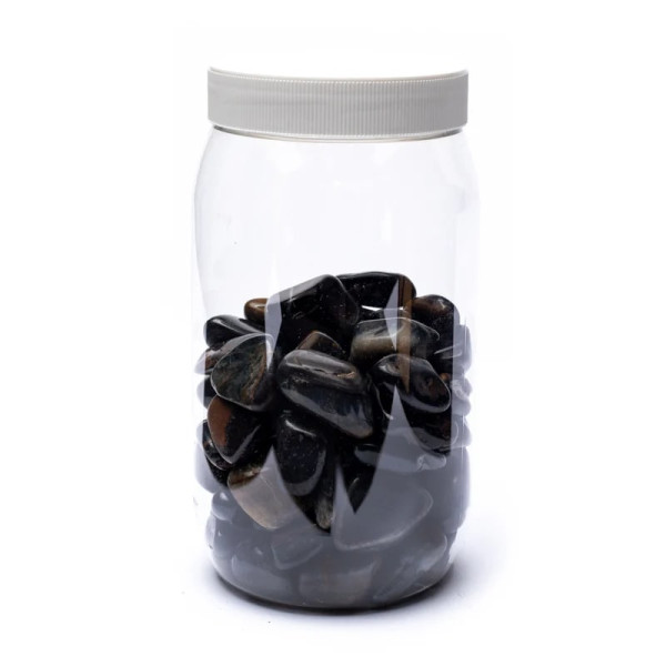 Oeil de faucon pierre polie de qualité A -- ±2-5 cm； ±1000 g