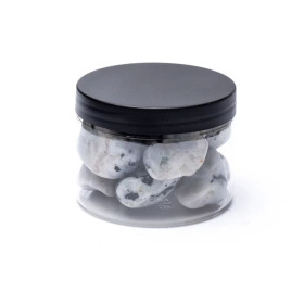 Pierre de lune blanche pierre polie de qualité A -- ±250g； ±3-4cm