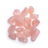 Quartz rose poli qualité AA -- ±2x3 cm； ±500 g