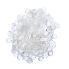 Cristal de roche Pierres roulées qualité A -- ±1-3cm； ±500g