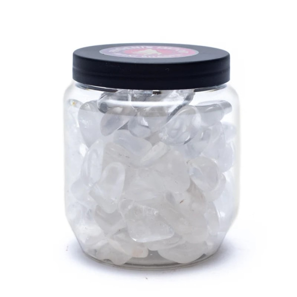 Cristal de roche Pierres roulées qualité A -- ±1-3cm； ±500g