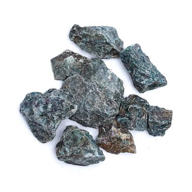 Rubis brut avec Cyanite -- ±3-8cm； ±1000g