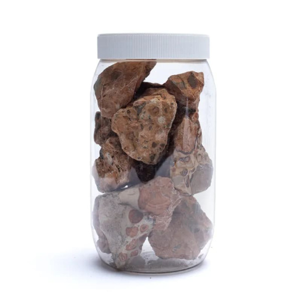 Léopardite brute -- ±3-8cm； ±1000g