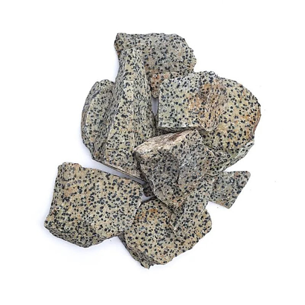 Jaspe dalmatien brut -- ±3-8cm； ±1000g