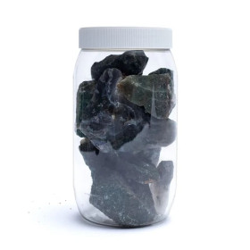 Agate mousse brute -- ± 3-8cm； ±1000g