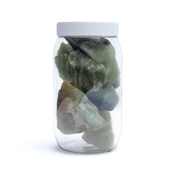 Nouveau jade brut (serpentine) -- ± 3-8cm； ±1000g
