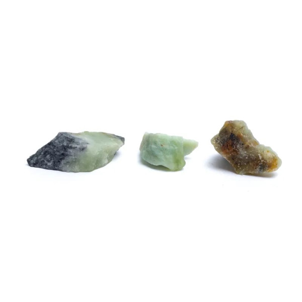 Nouveau jade brut (serpentine) -- ± 3-8cm； ±1000g