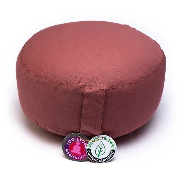 Coussin de méditation Phases de Lune coton Bio (OCS) -- 33x17cm； ±2300g