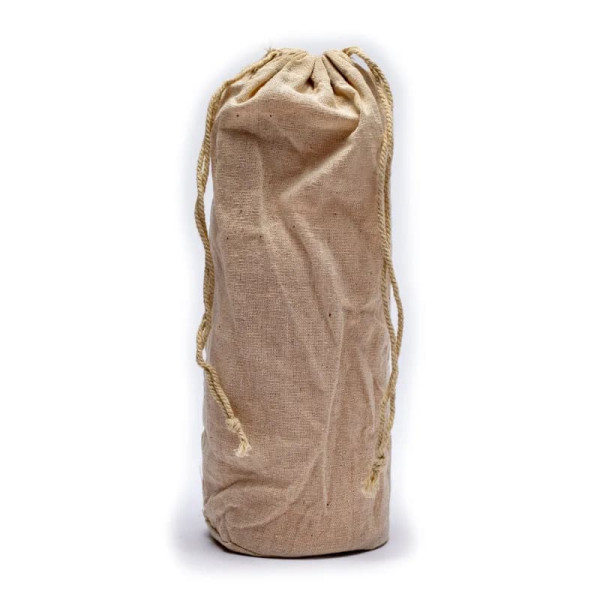 Bouteille en cuivre motif floral gravé -- 500 ml