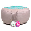 Coussin de méditation Lotus coton BIO (OCS) -- 33x17cm； ±2300g