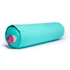 Coussin cylindrique turquoise coton BIO (OCS) -- 60x16cm； ±2300 g