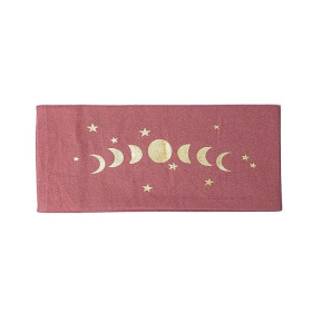 Housse coussin pour les yeux phases lunaires coton bio (GOTS) -- 23,5x10cm