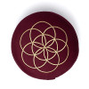 Coussin de méditation Graine de Vie -- 33x17 cm； 2100g