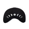 Coussin de méditation croissant Phases de la lune -- 33x13 cm； 1008g