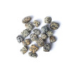 Jaspe dalmatien pierres polies qualité A -- ±1,5-3,5cm ； ±250g
