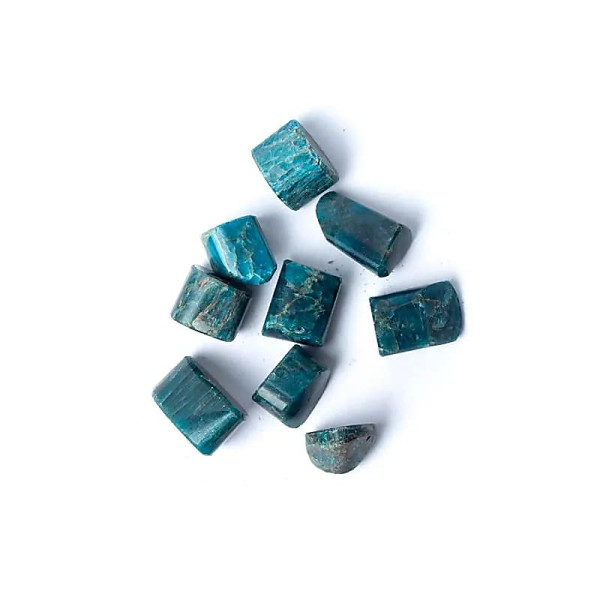 Apatite pierres polies qualité A -- ±1,5-3,5cm ； ±250g