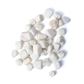 Scolécite pierres polies qualité A -- ±1,5-3,5cm ； ±500g