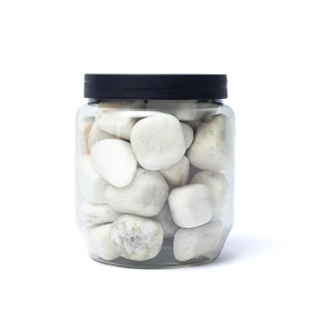 Scolécite pierres polies qualité A -- ±1,5-3,5cm ； ±500g