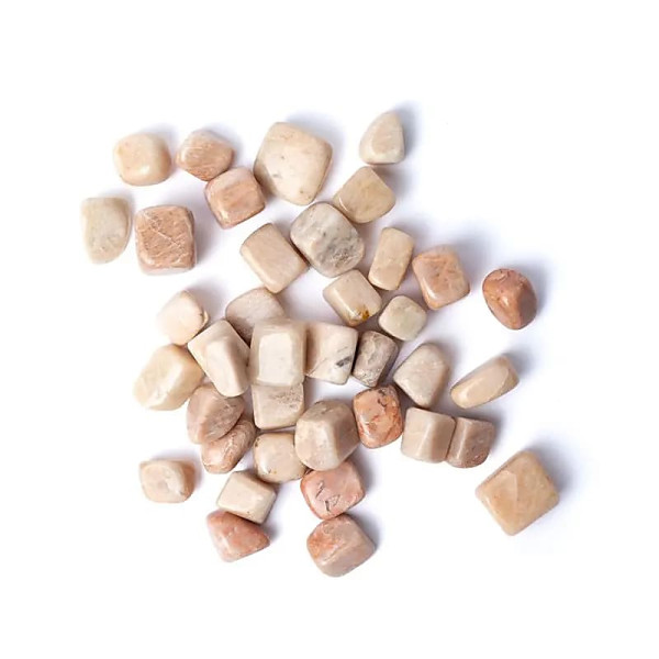 Pierre de Lune pierres polies qualité A -- ±1,5-3,5cm ； ±500g