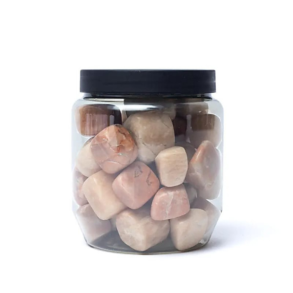 Pierre de Lune pierres polies qualité A -- ±1,5-3,5cm ； ±500g