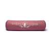 Bolster de méditation rose ancien lotus coton biologique (OCS) -- 60x16 cm； 2300g
