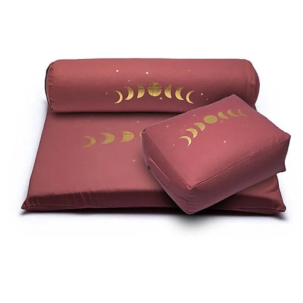 SET de méditation 6 Phases de la lune coton biologique (OCS) -- 65x65x5 cm； 5309g