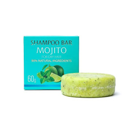 Champoing naturel en barres mojito -- 60g