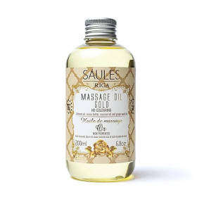 Huile de massage naturelle Gold -- 200ml