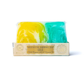 Savon fait main naturel Gold-- 80g