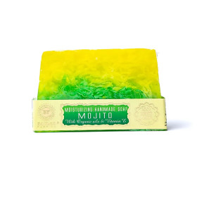 Savon fait main naturel Mojito -- 80g