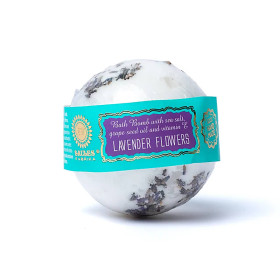 Bombes de bain fleurs de lavande -- 145g