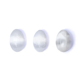 Œuf en sélénite -- ±6cm