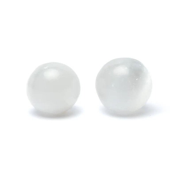 Sphère de sélénite -- ±8cm