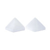Pyramide de sélénite -- ±5cm