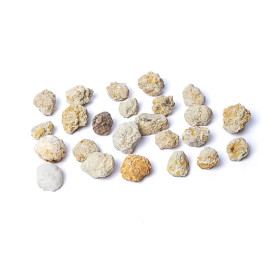 Géode de calcite (intacte) 20-24 pcs -- ±30-50g p/kg