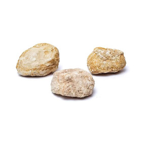 Géode de calcite (intacte) 2-3 pcs -- ±350-450g p/kg