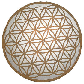 Serviette de plage Fleur de Vie -- 550-650 g； 150 cm