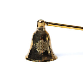 Éteignoir de bougiesFleur de Vie doré -- 27cm