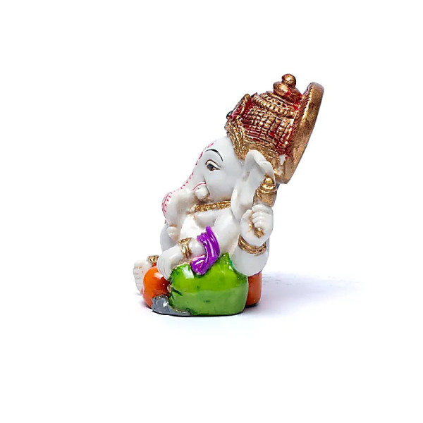 Ganesh avec instruments -- 8x7cm