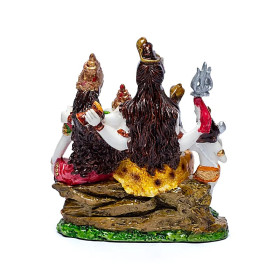 Shiva Parivar -- 14x12cm