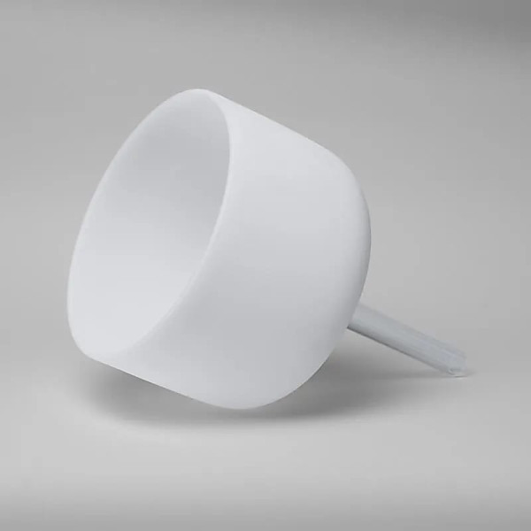 Bol chantant cristal blanc à manche LA 432 Hz