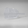 Bol chantant cristal transparent manche DO＃ +housse -- 20 cm