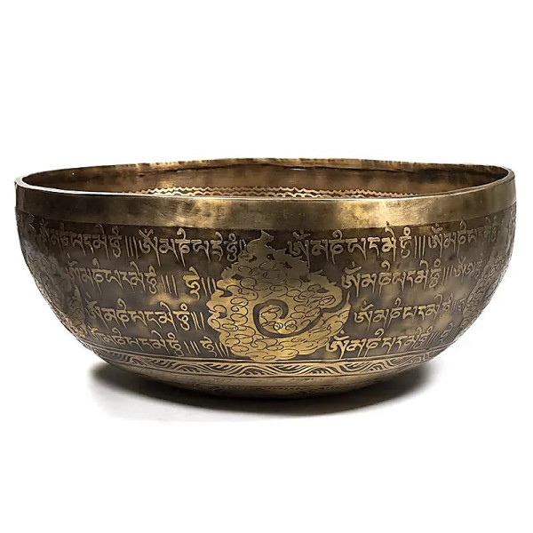 Bol chantant Fleur de Vie -- 3100-3400 g； 33 cm