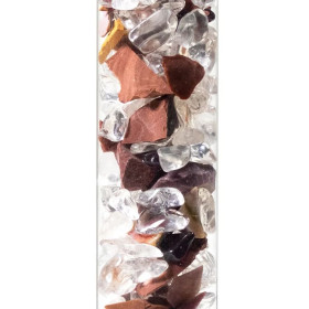 Bâton de gemme Du chaos à la Joie de vivre -- 24 cm