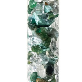 Bâton de gemme Insouciance et patience -- 24 cm